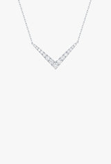 V Geometric Necklace