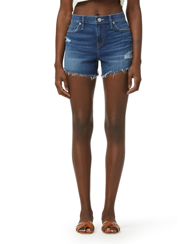 Gemma Mid-rise Cut-off Short in Visions
