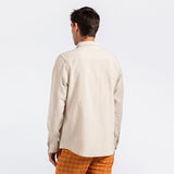 Teen L/S Woven Shirt in Bone