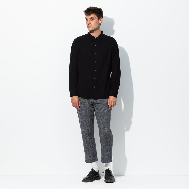 Roy Shirt in Dirty Black