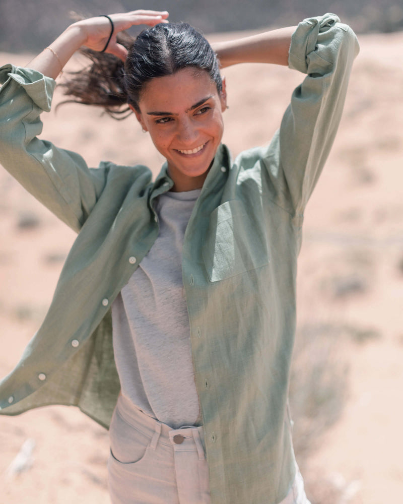 Playa Shirt | Moss