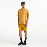 Brighton S/S Shirt in Dark Mustard