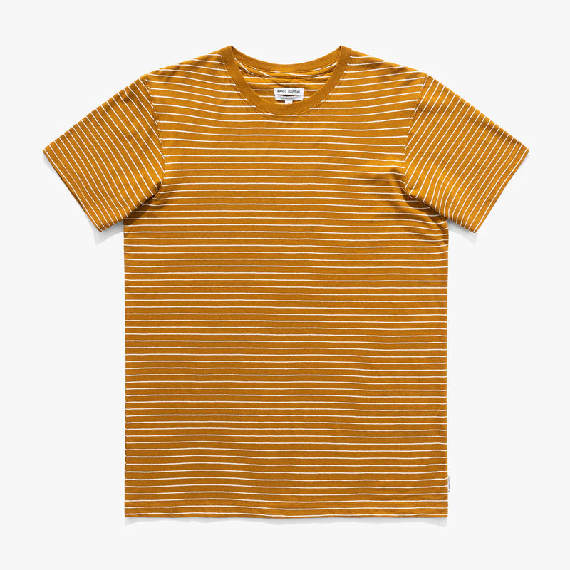 Minimal Deluxe Tee Shirt in Tobacco