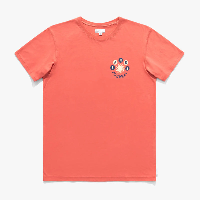 Pop Heart Classic Tee in Faded Rose
