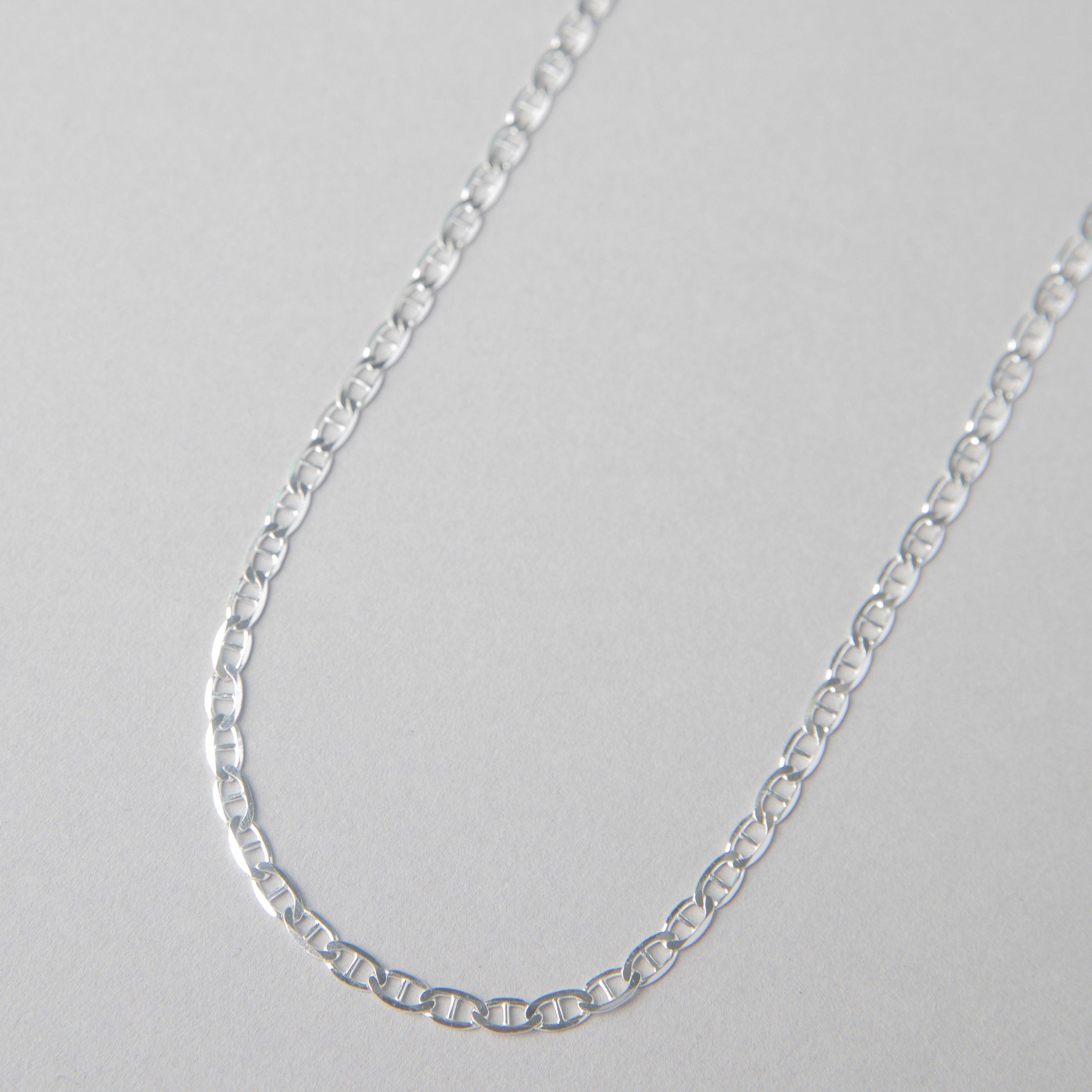 XL FLAT MARINER STERLING CHAIN