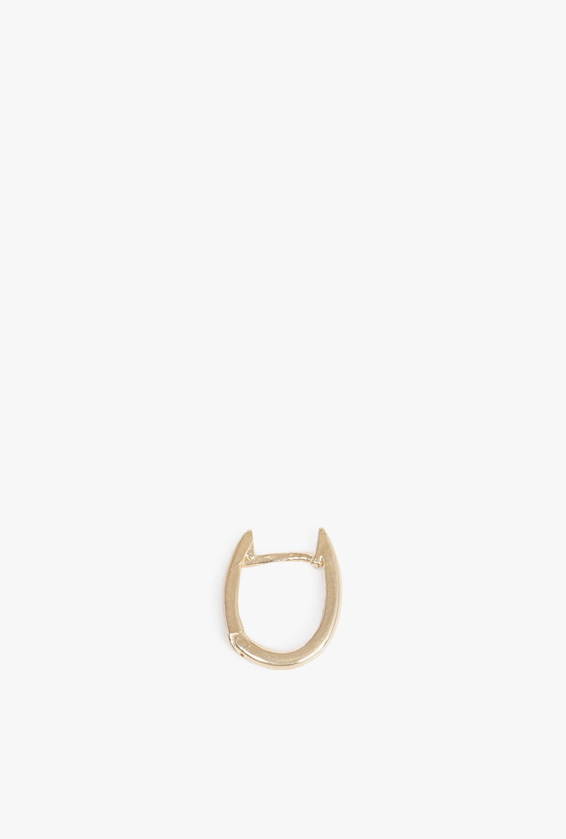 Yellow Open Egg Earring