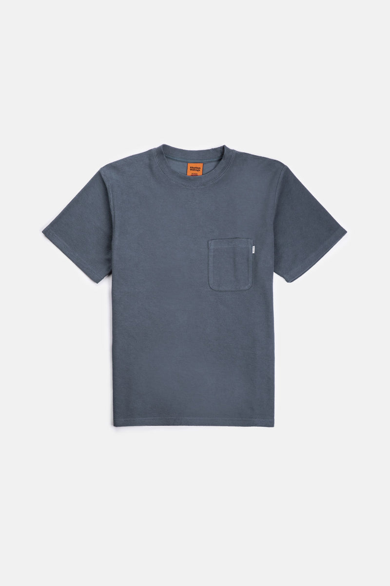 Vintage Terry Tee in Navy