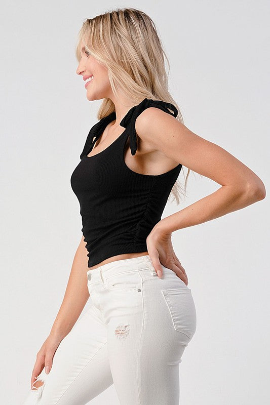 Ava Strap Tie Tank Top