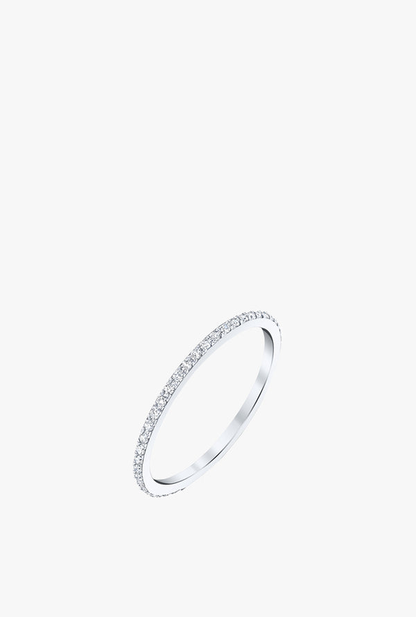Axis Ring w/ Pave Diamonds