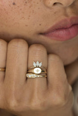 Baby Signet D Ring