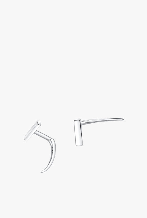 Bar on Infinite Tusk Earring