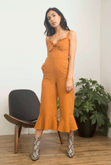 Calla Ruffle Cami  Jumpsuit