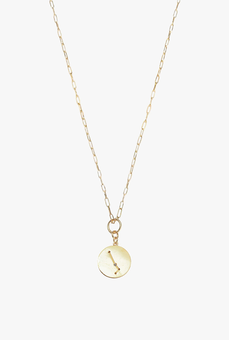 Constellation Aries Charm Necklace
