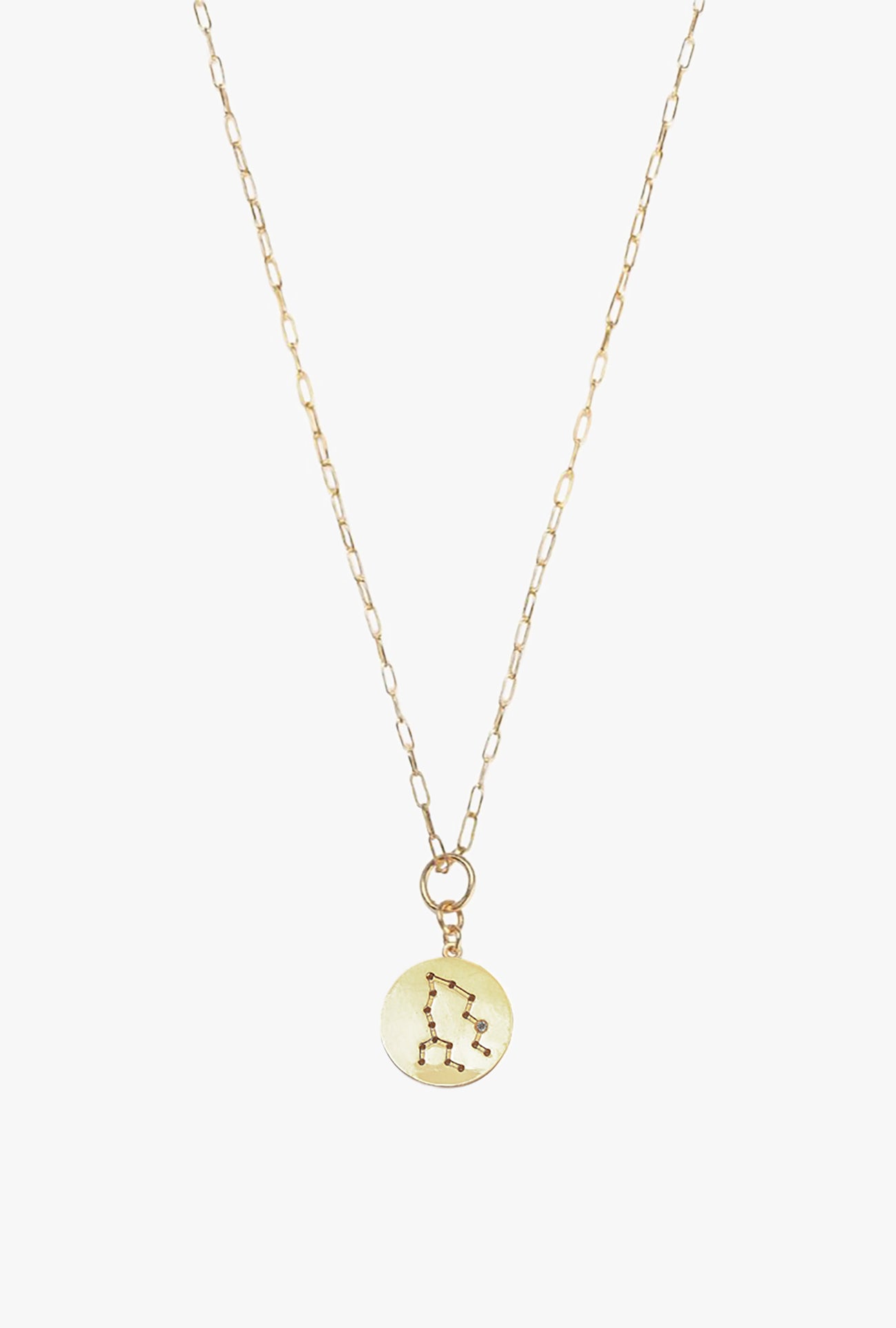 Constellation Pisces Charm Necklace