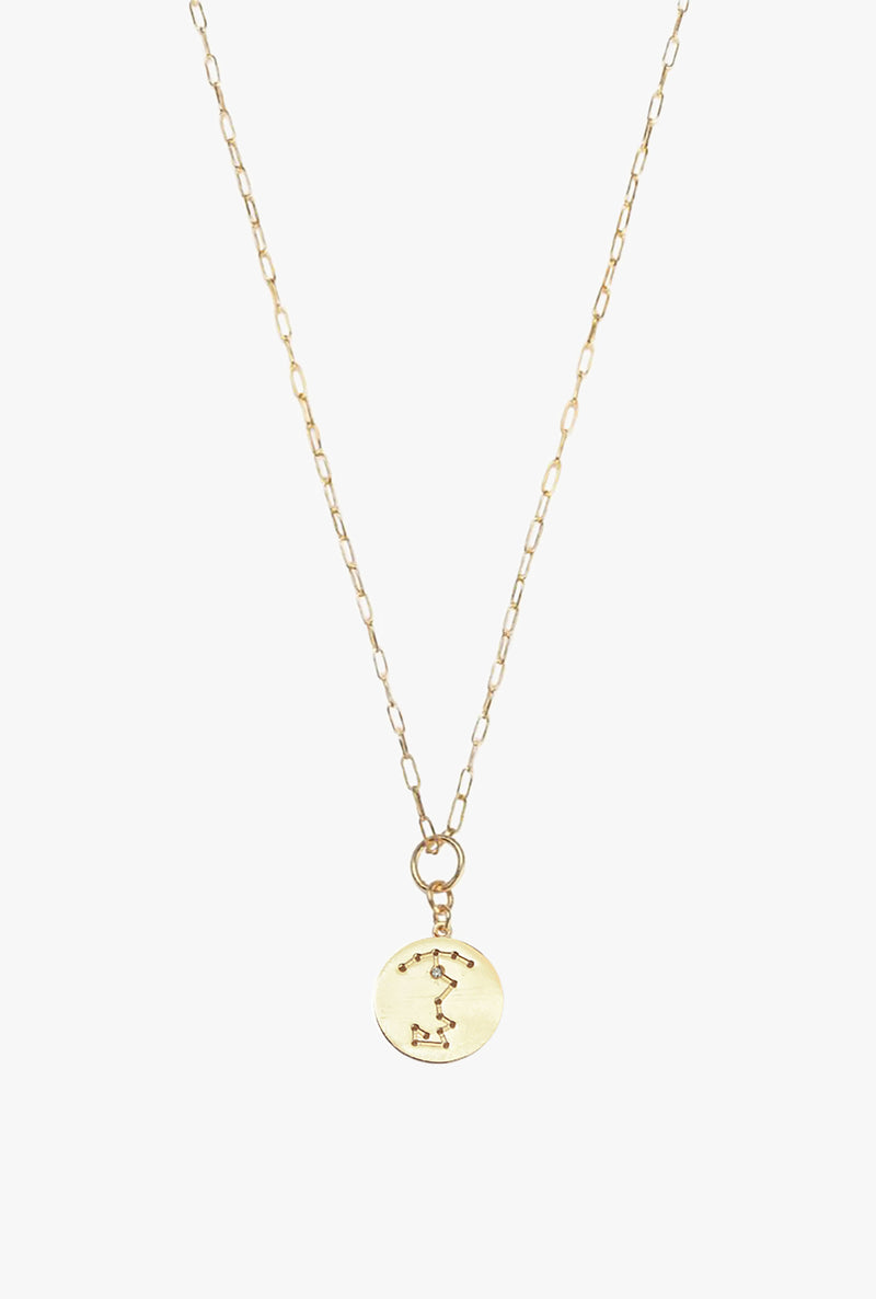 Constellation Scropio Charm Necklace