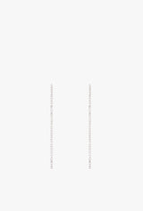 Diamond Bar Earrings