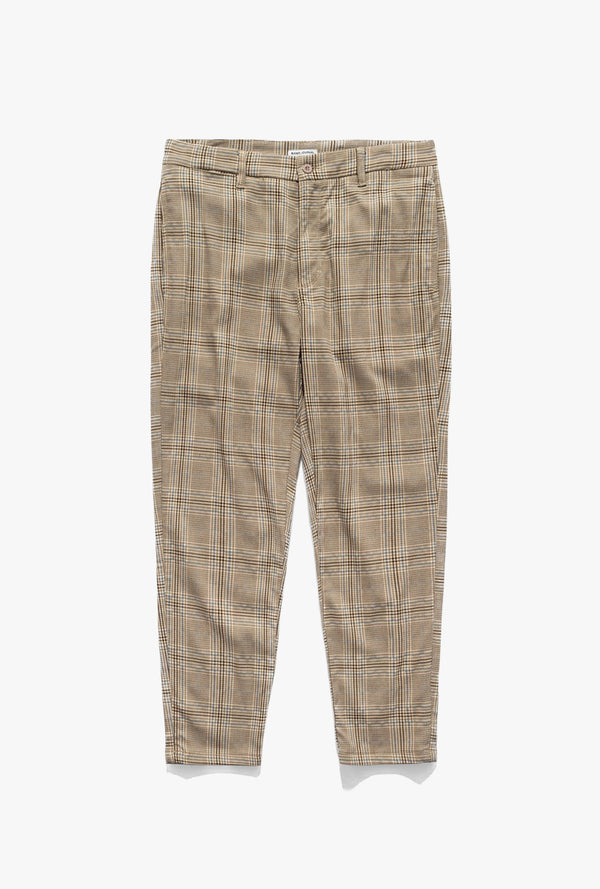 Downtown Check Pants in Bone