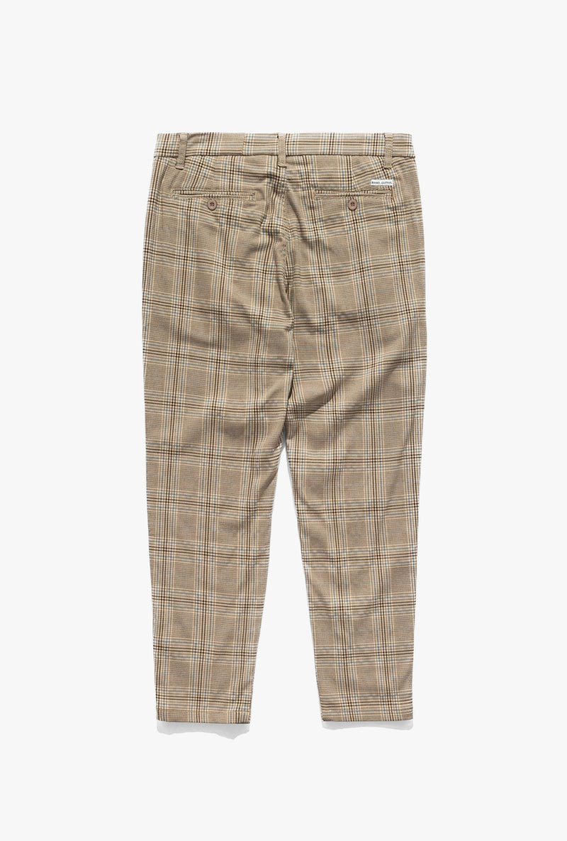 Downtown Check Pants in Bone