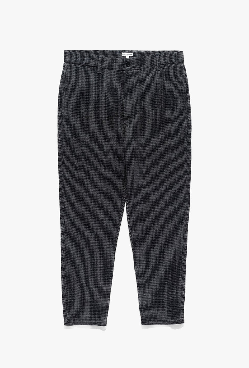 Downtown Gingham Pant in Dirty Black