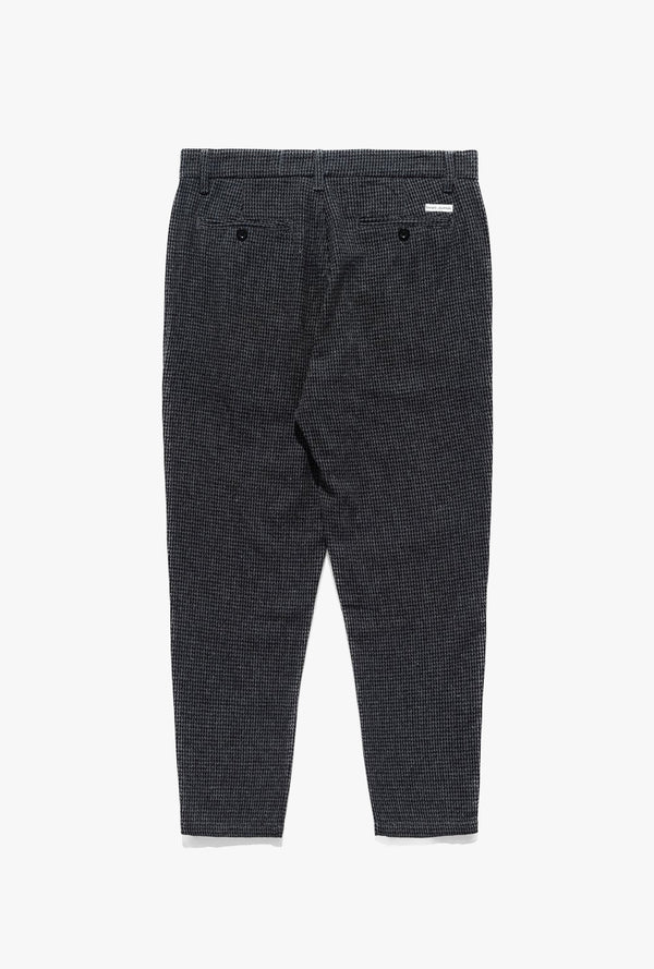 Downtown Gingham Pant in Dirty Black