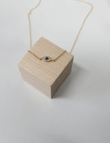 Diamond Evil Eye Choker