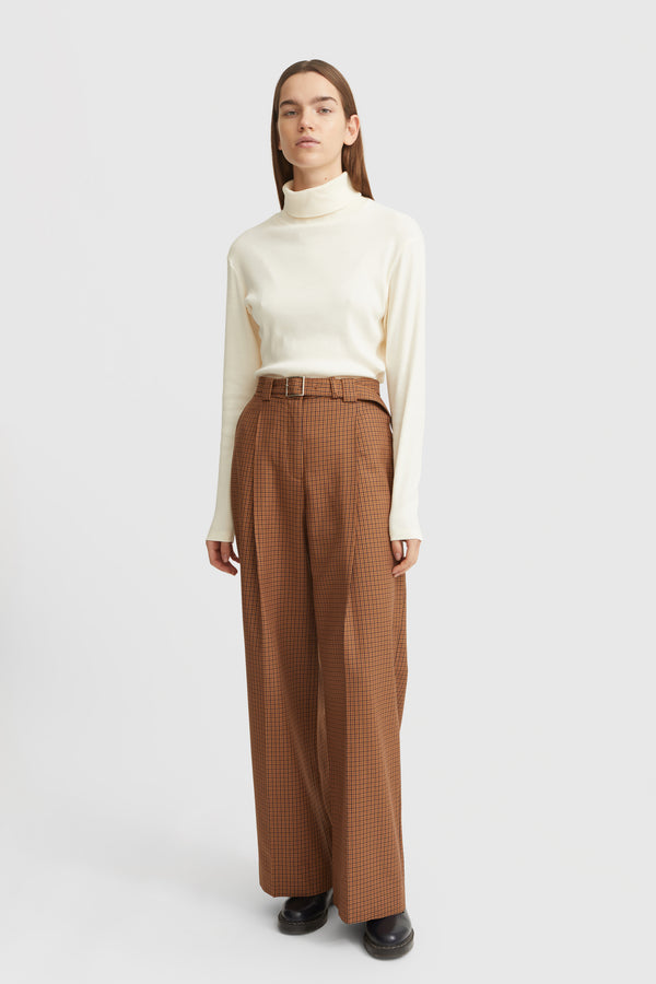Rachel Wool Twill Trousers