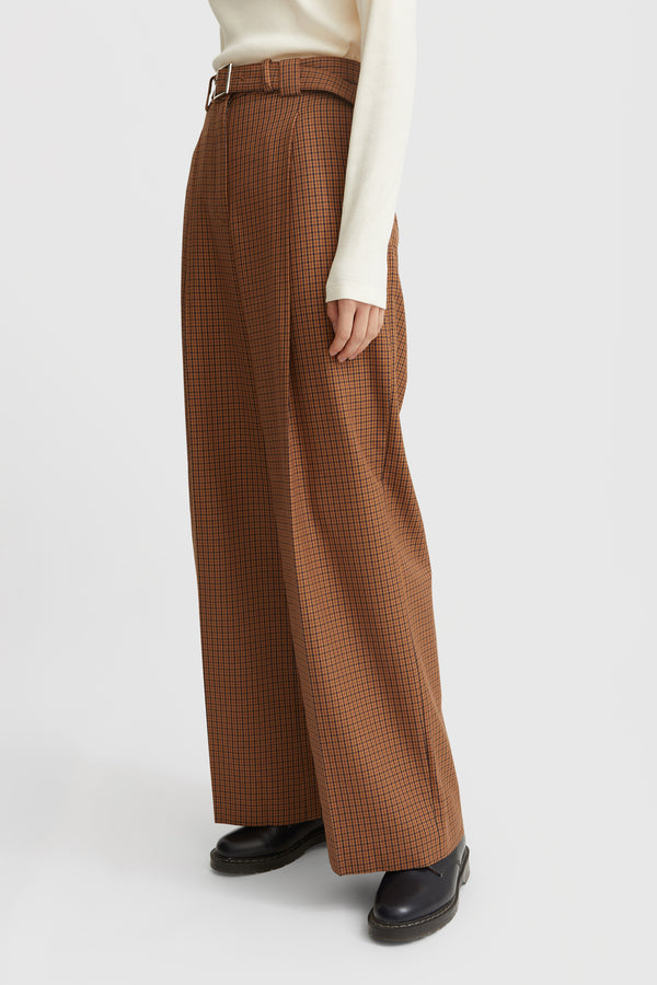 Rachel Wool Twill Trousers