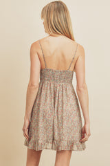 Babydoll Mini Dress in Ivory