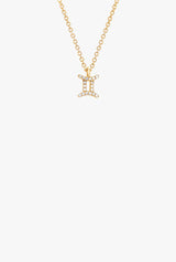 Diamond Gemini Necklace
