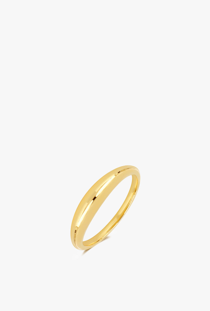 Gold Dome Ring