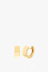 Gold Jumbo Huggie Earring