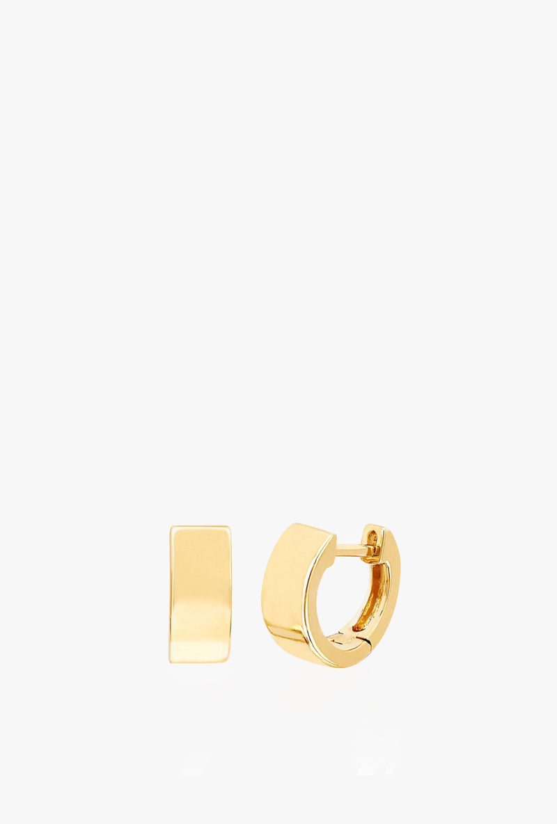 Gold Jumbo Huggie Earring