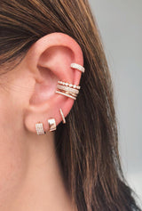 Gold Jumbo Huggie Earring