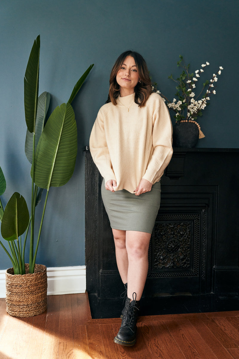 Margaux Sweater in Creme