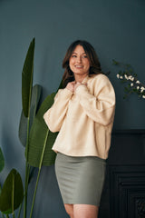 Margaux Sweater in Creme