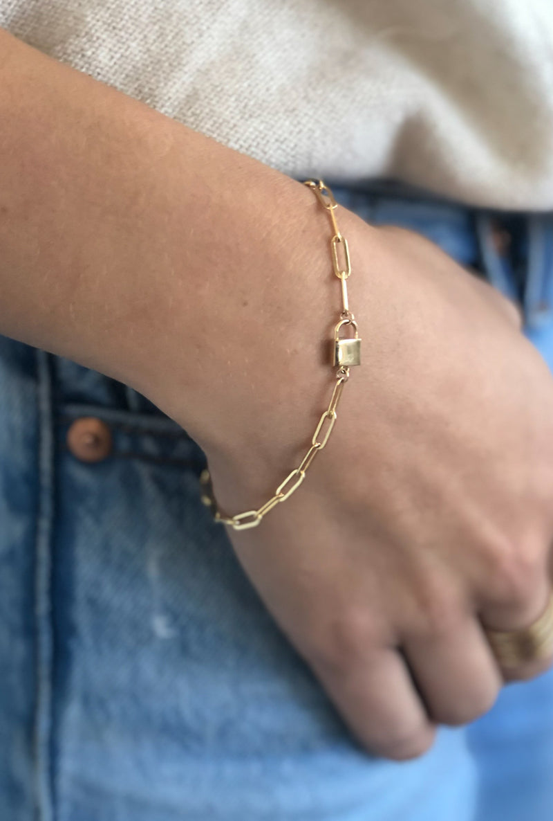Jessa Lock Bracelet
