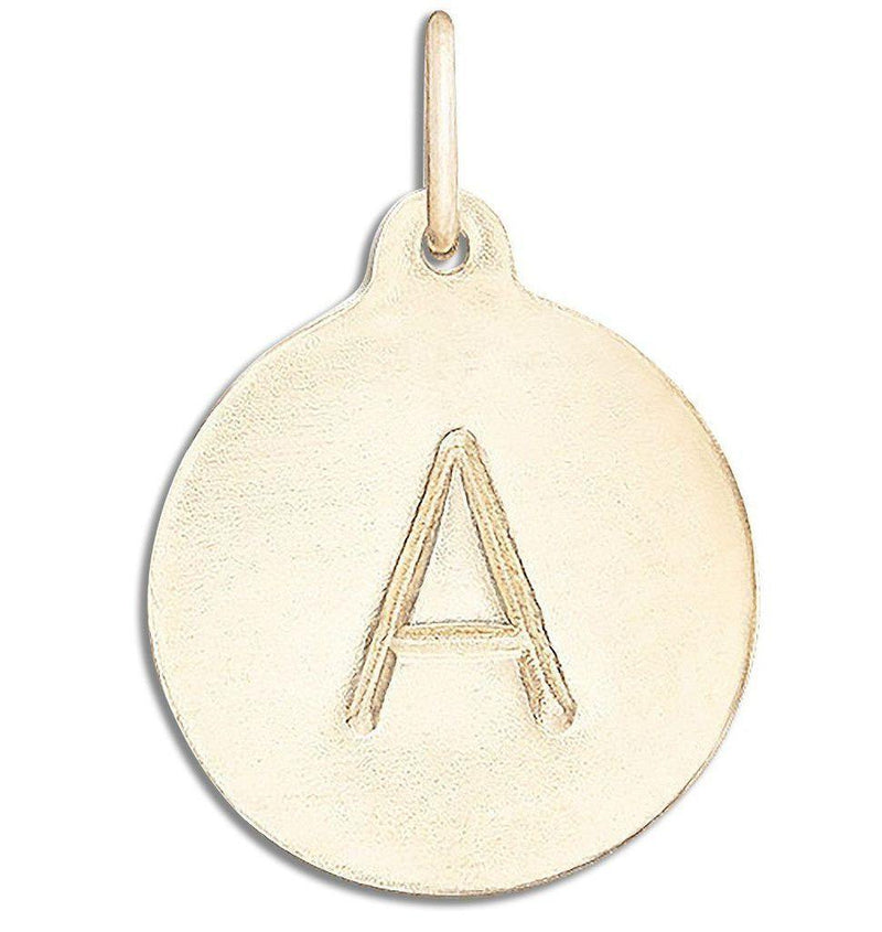 ALPHABET CHARM WITH PERSONALIZED ENGRAVING
