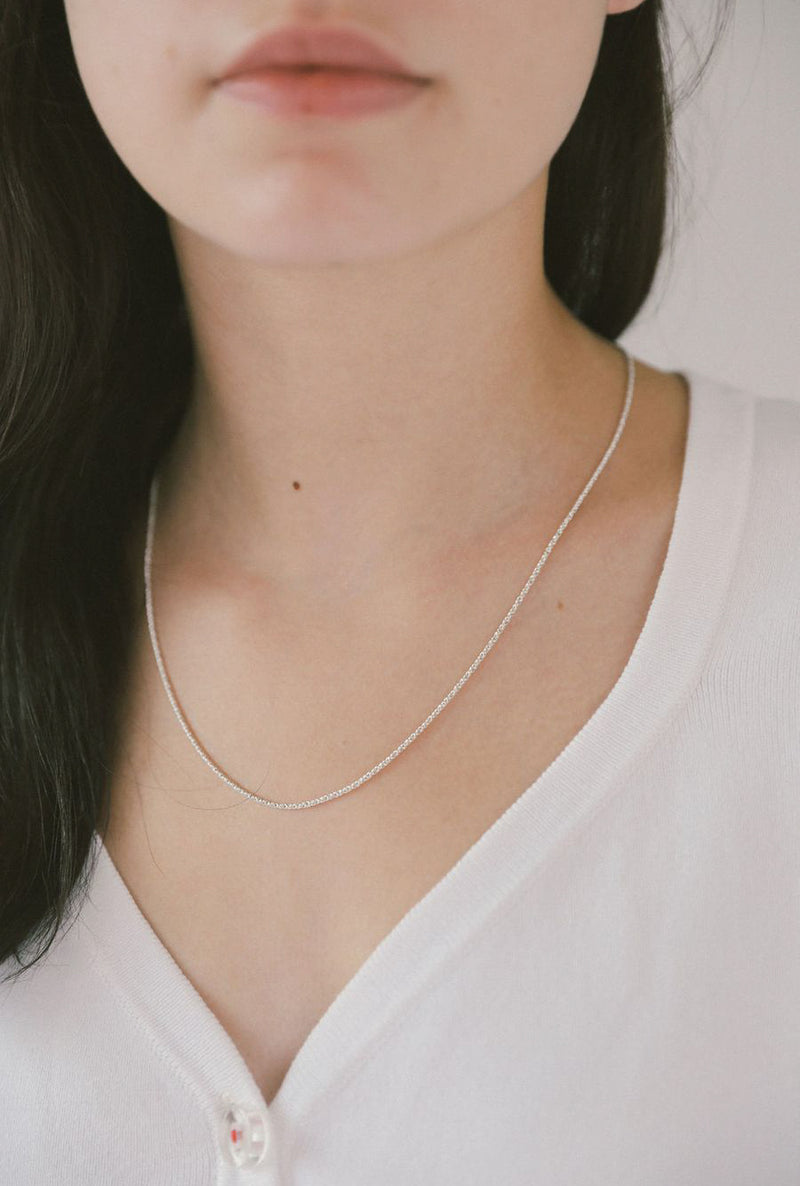 Kelsie Chain Necklace in Sterling Silver