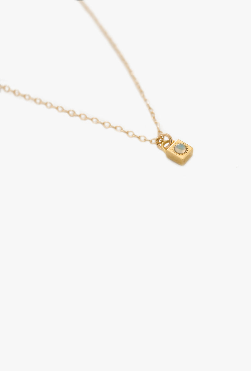 Loner Opal Necklace