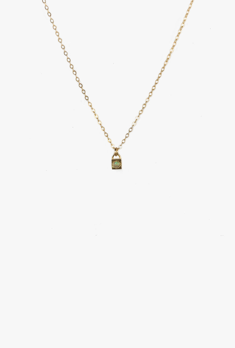 Loner Opal Necklace