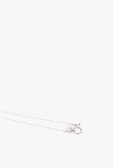 Long Diamond Bar Necklace