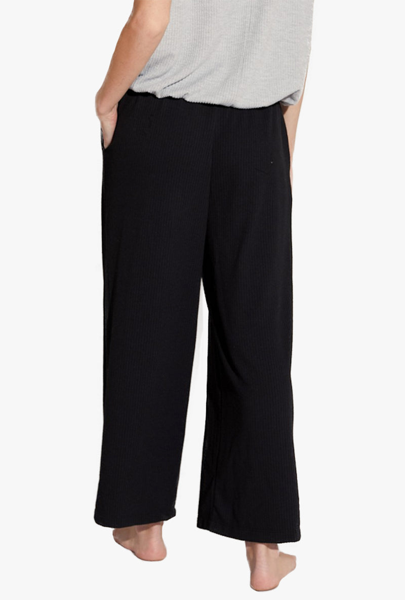 Maddy Wide Leg Rib Pants