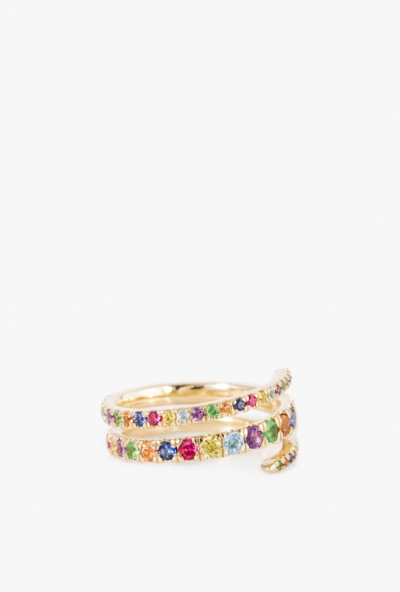 Multi Colors Eternity Band