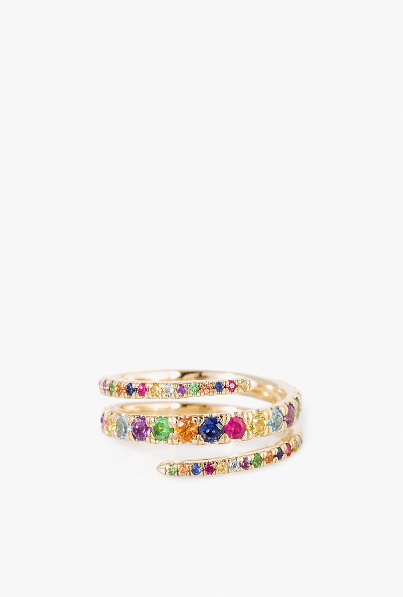 Multi Colors Eternity Band