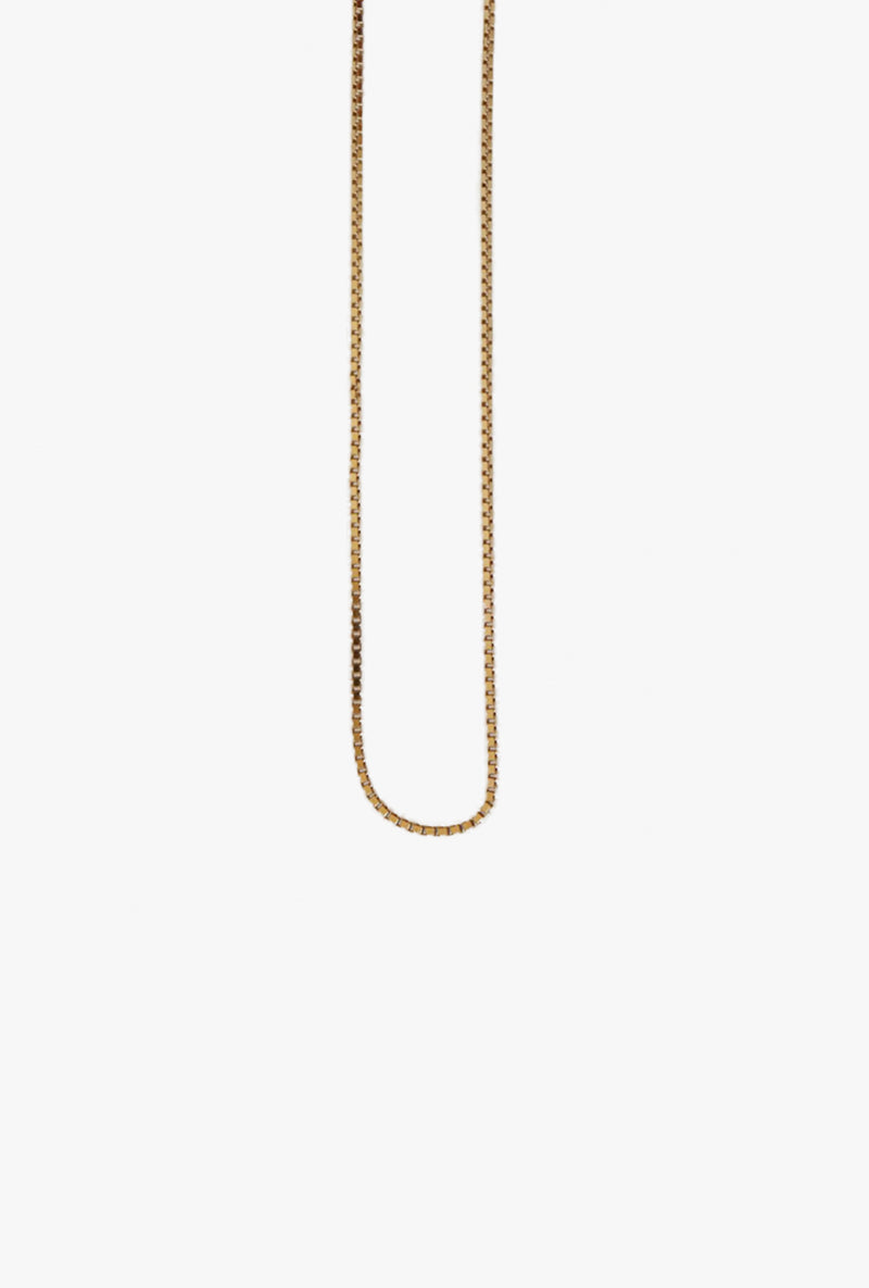 16" NY Box Chain Necklace