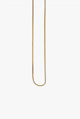 18" NY Box Chain Necklace