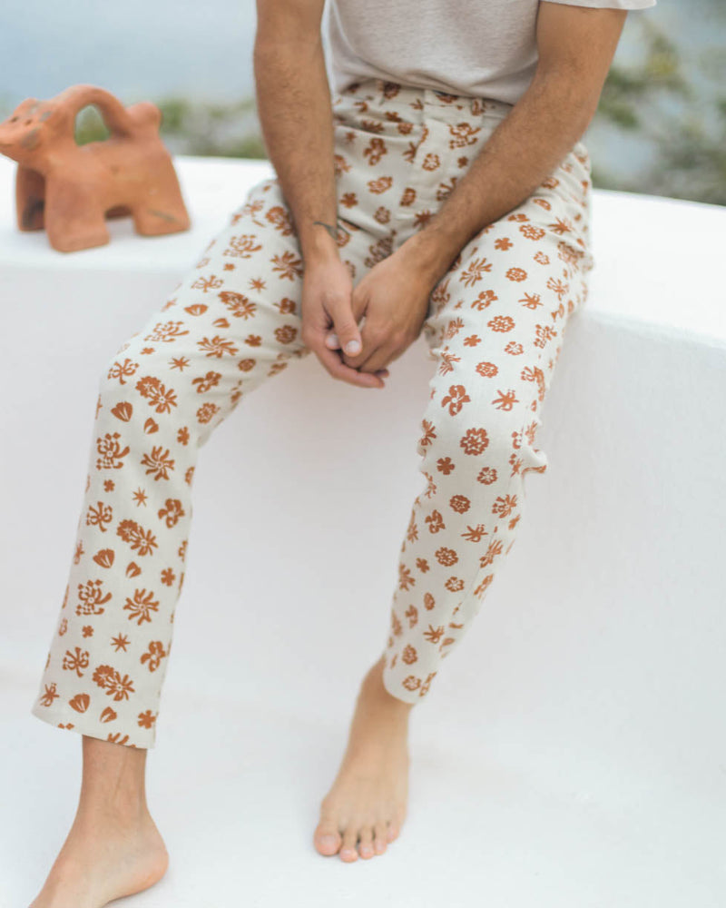 Cham Pants / Flowers