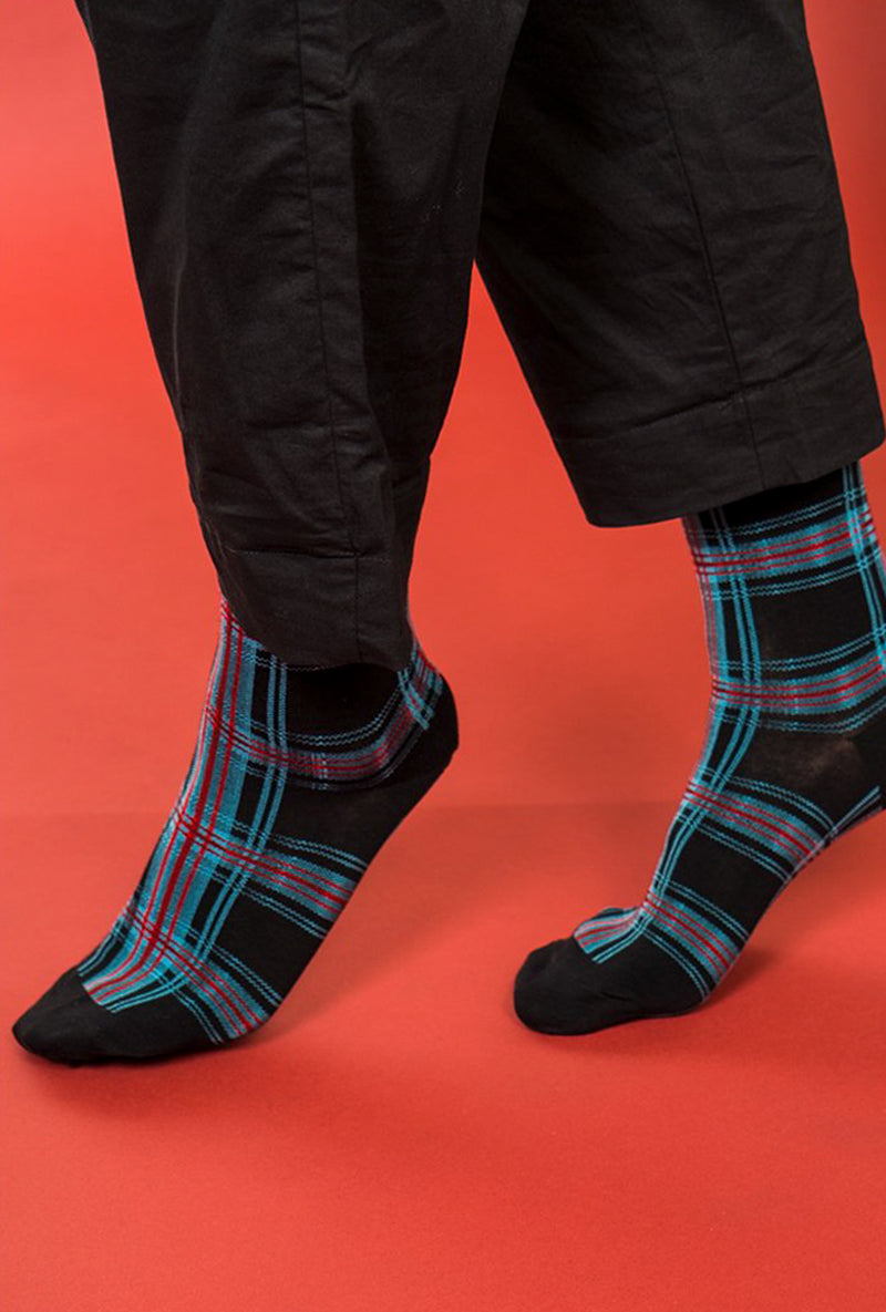 Plaid 1 Sock