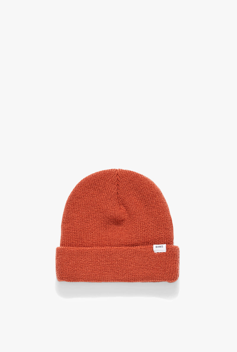 Banks Primary Beanie in Baked Clay