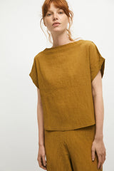 Domingo Shirt in Mustard